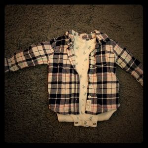 Girls 2 Piece Top Set